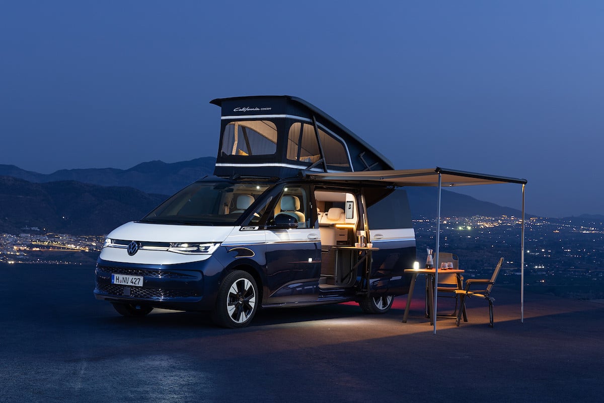 Revoluce Mezi Obytn Mi Vozy Volkswagen California Concept Jako Plug In