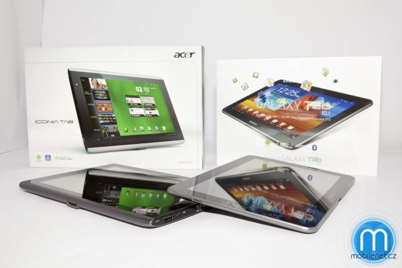 Acer Iconia Tab A500 vs. Samsung Galaxy Tab 10.1