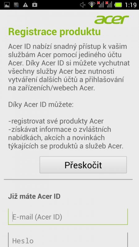 Acer Liquid E3