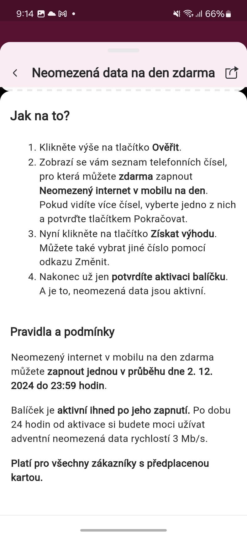 Adventní kalendář T-Mobile