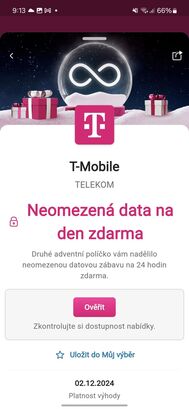 Adventní kalendář T-Mobile