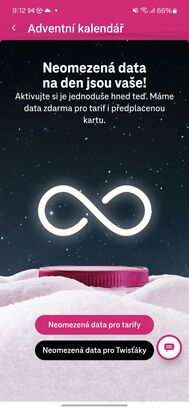 Adventní kalendář T-Mobile