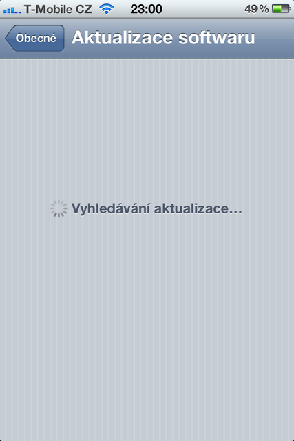 Aktualizace na iOS 5.1