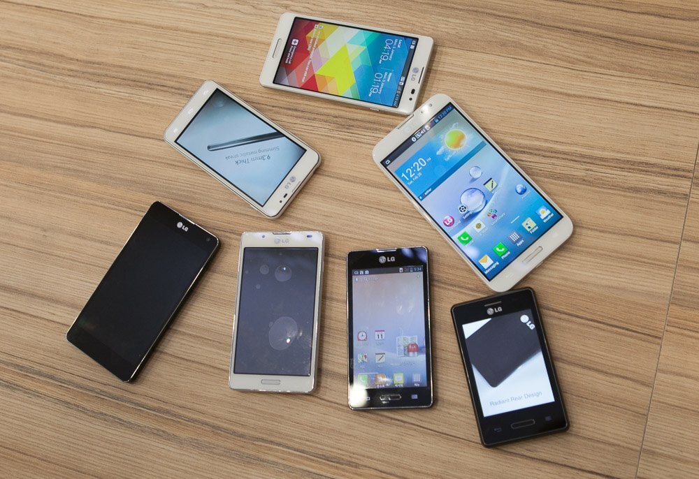 Aktuální řada LG Optimus