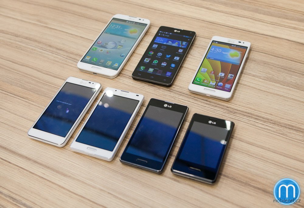 Aktuální řada LG Optimus