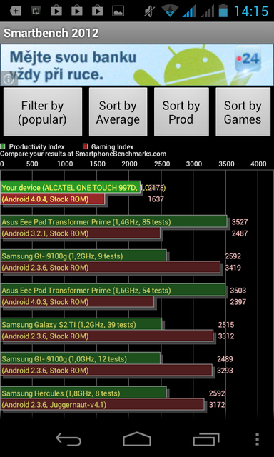 Alcatel One Touch 997D Ultra