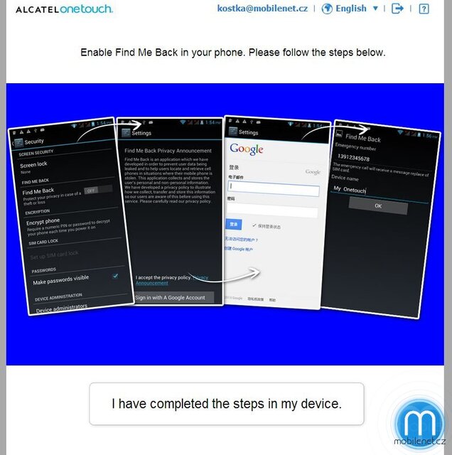 Alcatel One Touch Idol X