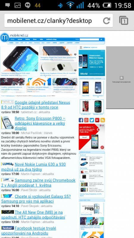 Alcatel One Touch Pop C7