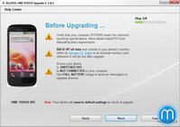 Alcatel One Touch Upgrade Tool