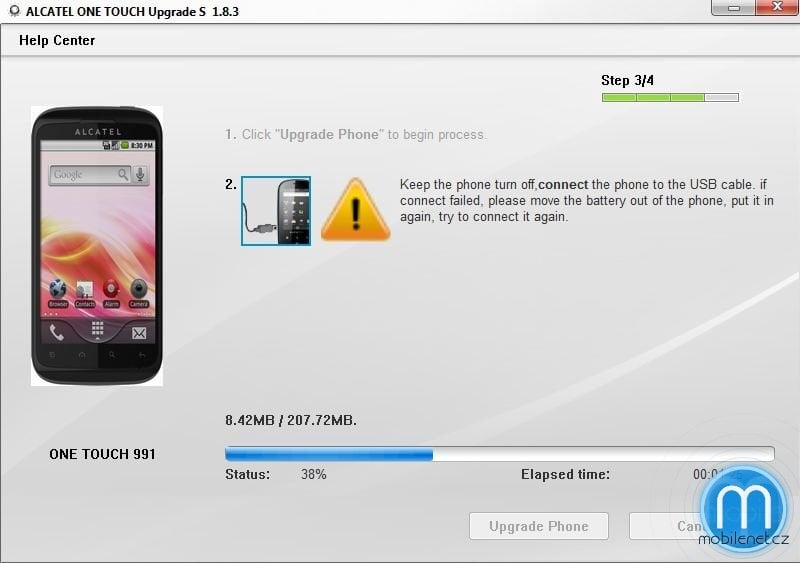 Alcatel One Touch Upgrade Tool