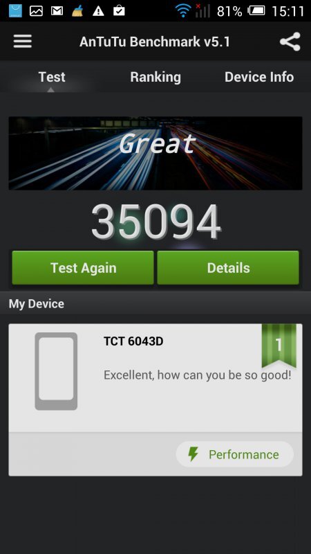 Alcatel OneTouch Idol X +