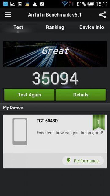 Alcatel OneTouch Idol X +