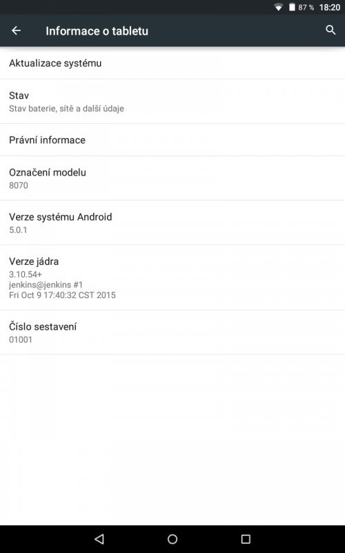 Alcatel OneTouch PIXI 3 (8) WiFi
