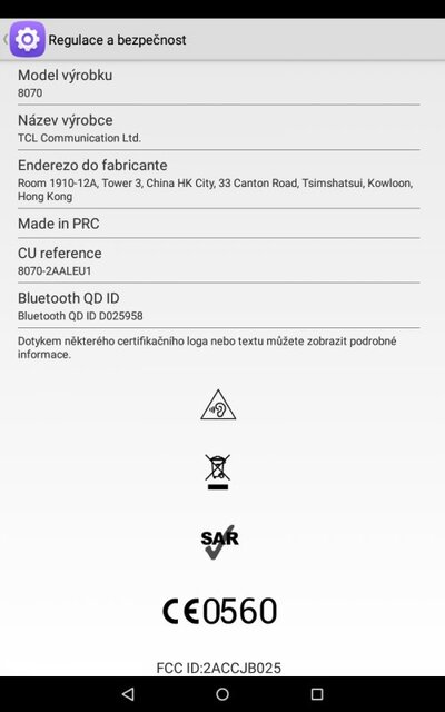 Alcatel OneTouch PIXI 3 (8) WiFi