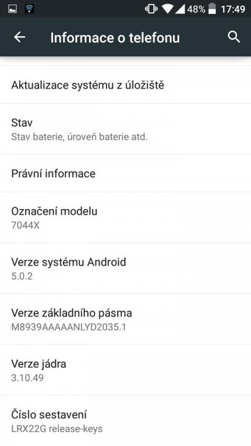 Alcatel OneTouch Pop 2 (5) Premium