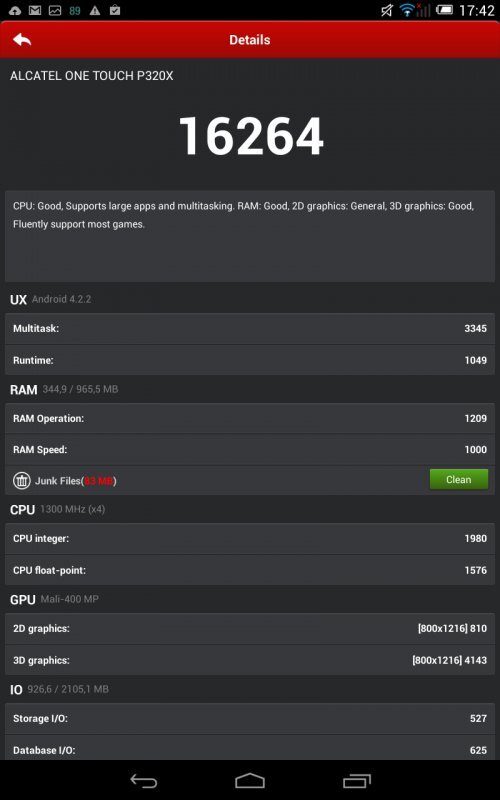 Alcatel OneTouch Pop 8