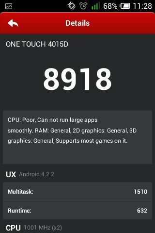 Alcatel OneTouch Pop C1