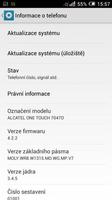 Alcatel OneTouch Pop C9