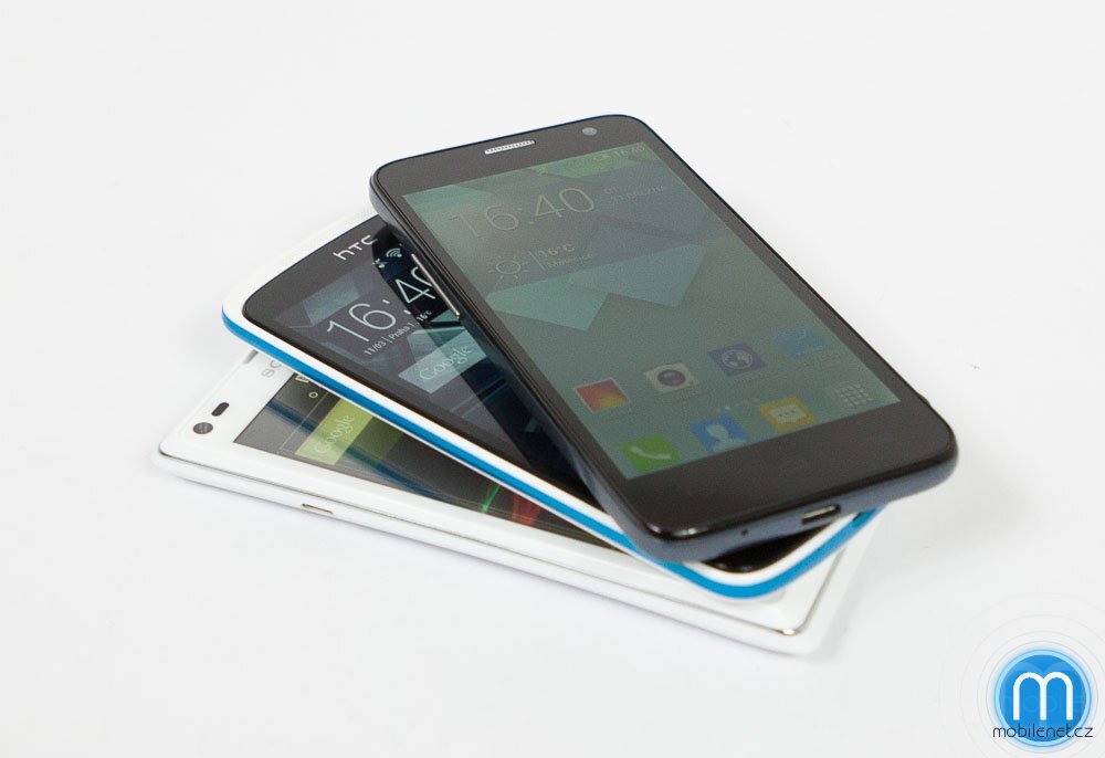 Alcatel OT Idol Mini, HTC Desire 500 a Sony Xperia L
