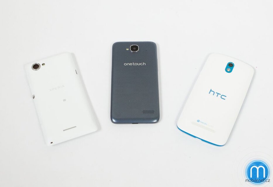 Alcatel OT Idol Mini, HTC Desire 500 a Sony Xperia L