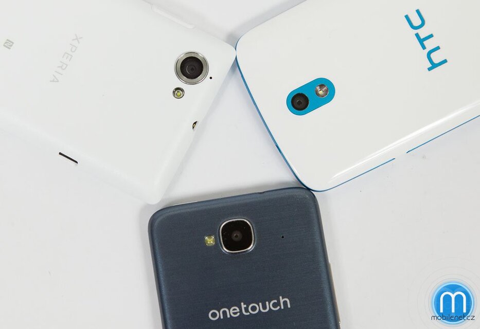 Alcatel OT Idol Mini, HTC Desire 500 a Sony Xperia L