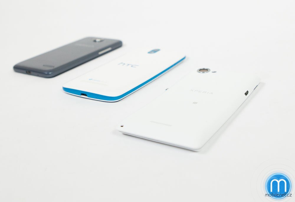 Alcatel OT Idol Mini, HTC Desire 500 a Sony Xperia L