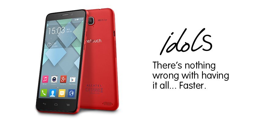 Alcatel OT Idol S website