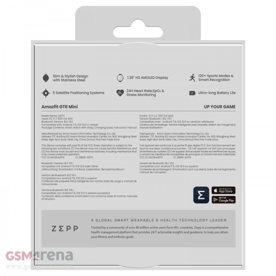 Amazfit GTR Mini