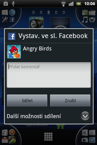 Android 2.3.4 v Sony Ericssonu Xperia mini