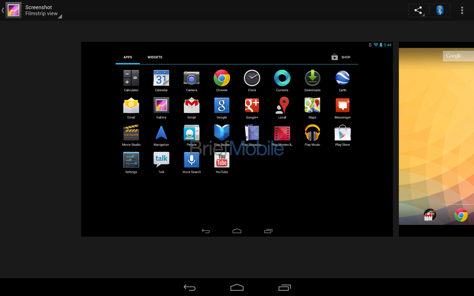 Android 4.2 Jelly Bean na Google Nexus 10