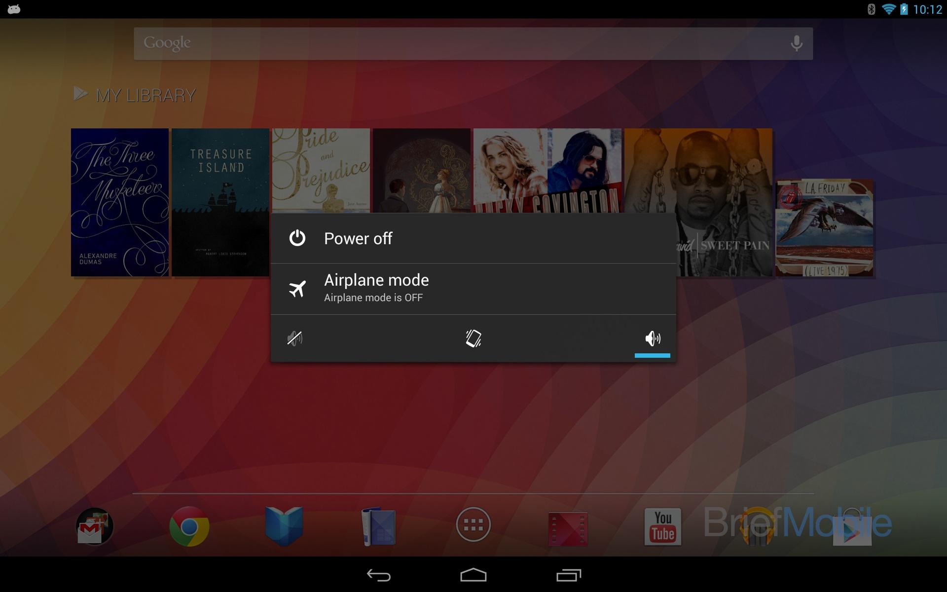 Android 4.2 Jelly Bean na Google Nexus 10