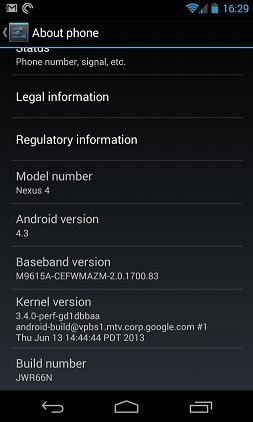 Android 4.3