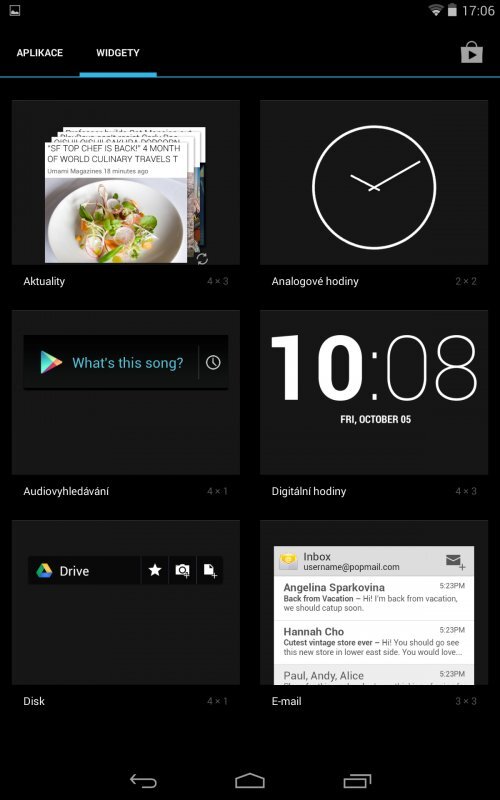 Android 4.4 na Nexusu 7