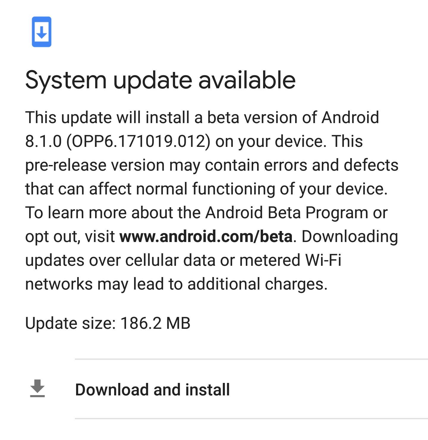 Android 8.1 Oreo Developer Preview 2