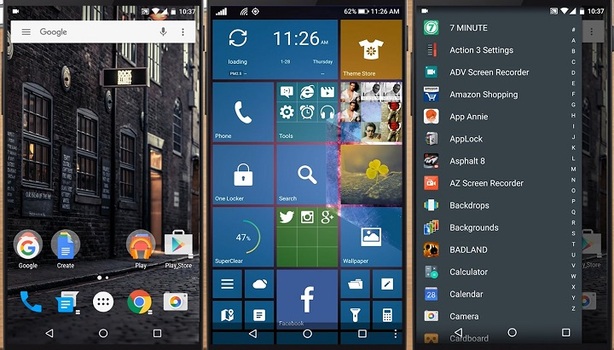 Android akademie: launchery