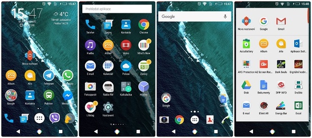 Android akademie: launchery