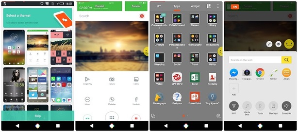 Android akademie: launchery