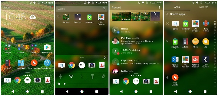 Android akademie: launchery