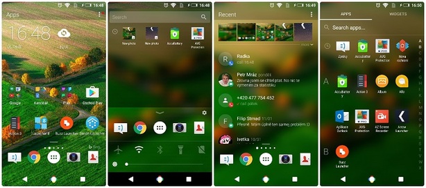 Android akademie: launchery