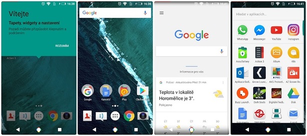 Android akademie: launchery