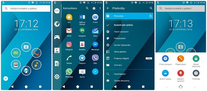 Android akademie: launchery