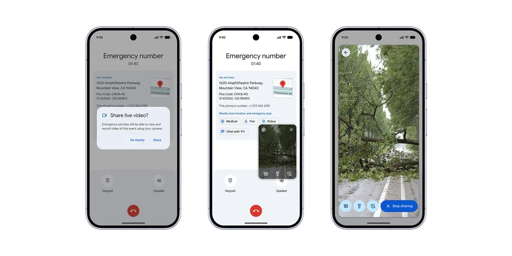Android Emergency Live Video