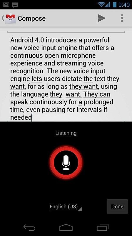 Android Ice Cream Sandwich