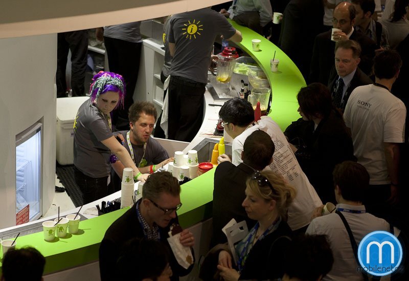 Android stánek na MWC