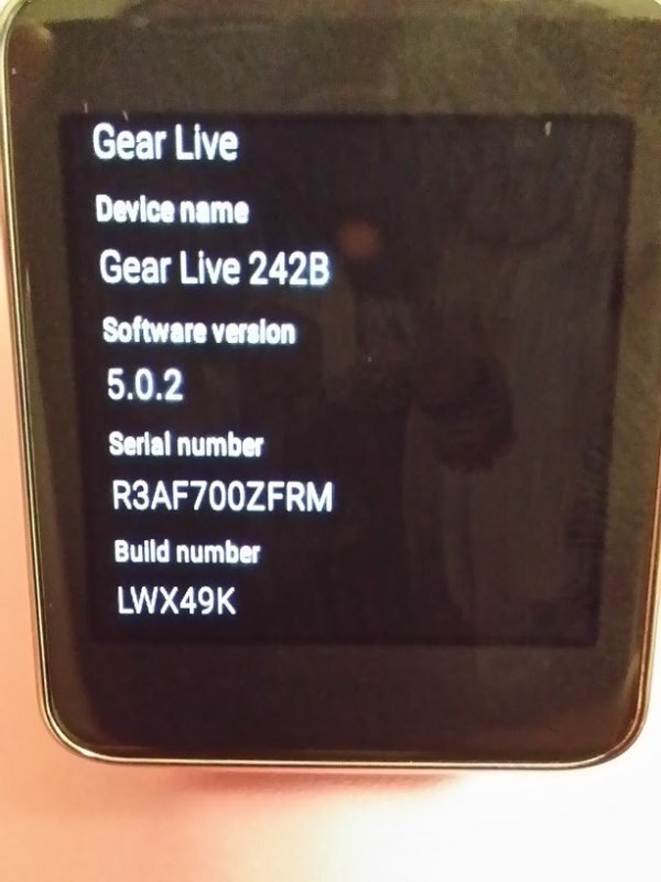 Android Wear 5.0.2