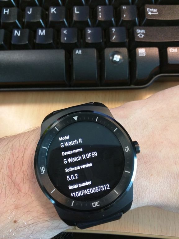 Android Wear 5.0.2