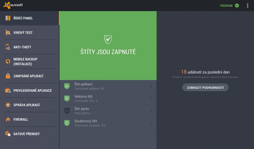 Antivir a ochrana mobilu