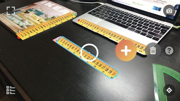 Aplikace AirMeasure AR