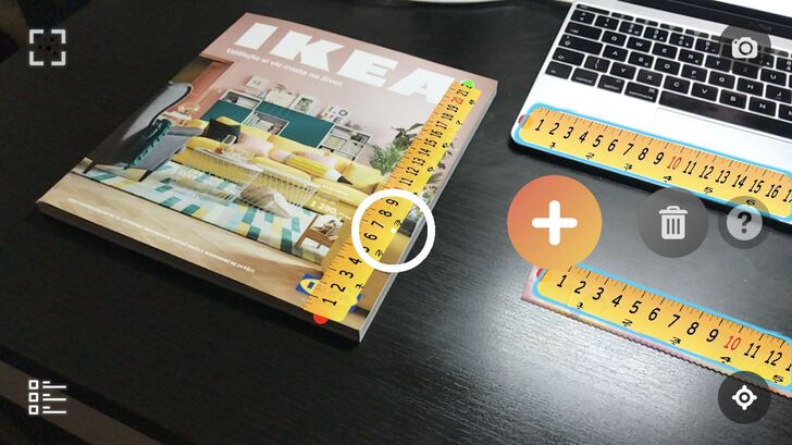 Aplikace AirMeasure AR