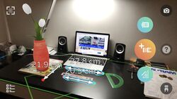 Aplikace AirMeasure AR